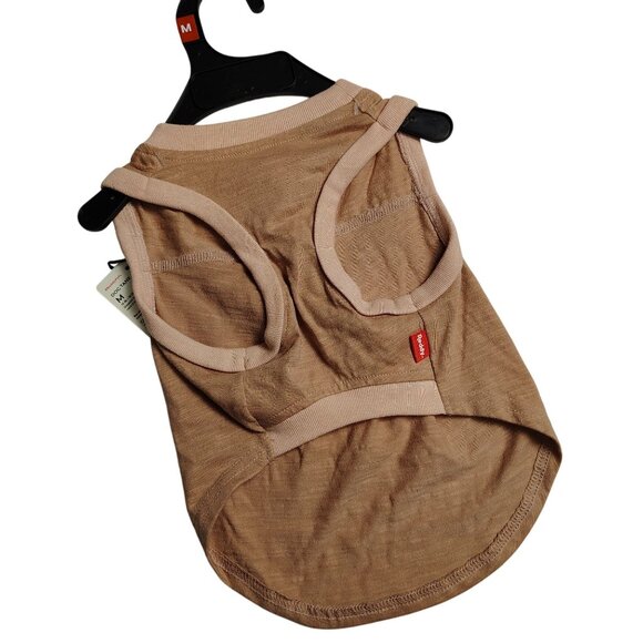 Reddy Dog Medium Lightweight Pink Pleated Tank Top Made With Recycled Material - Picture 4 of 6